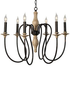 6-Light Chandelier Home